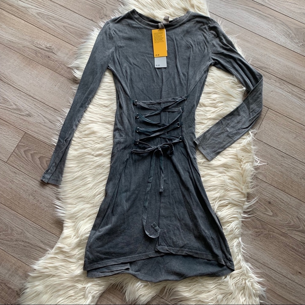 H&M  grey dress